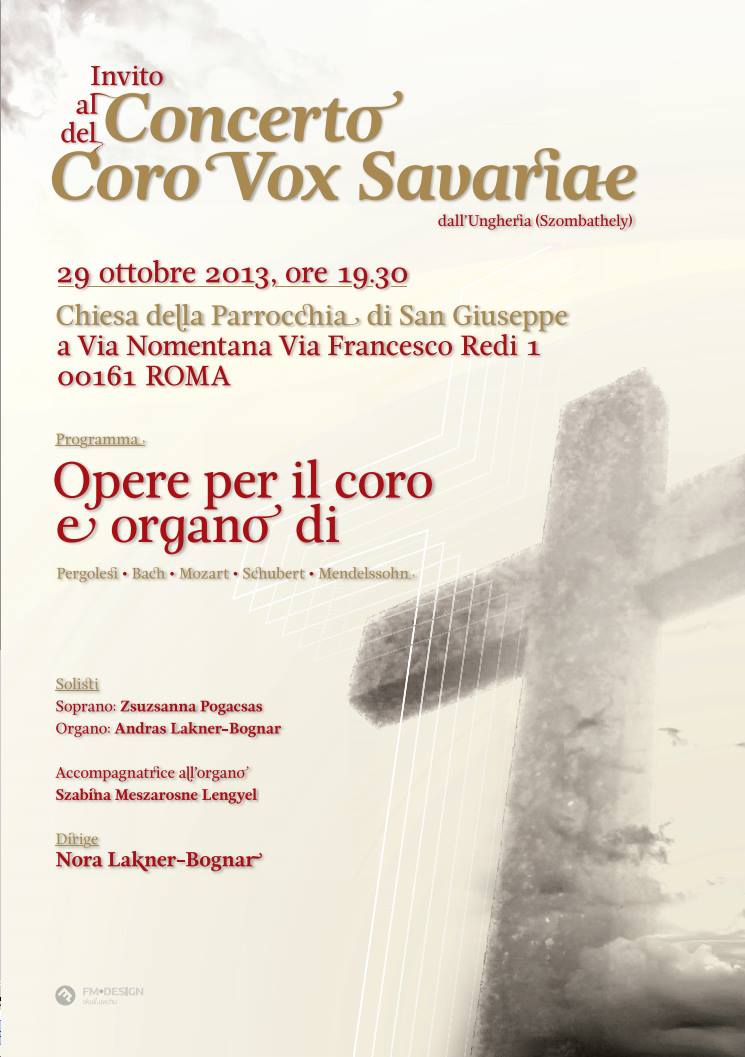 VOX Savariae 2013. 10. 29. Róma