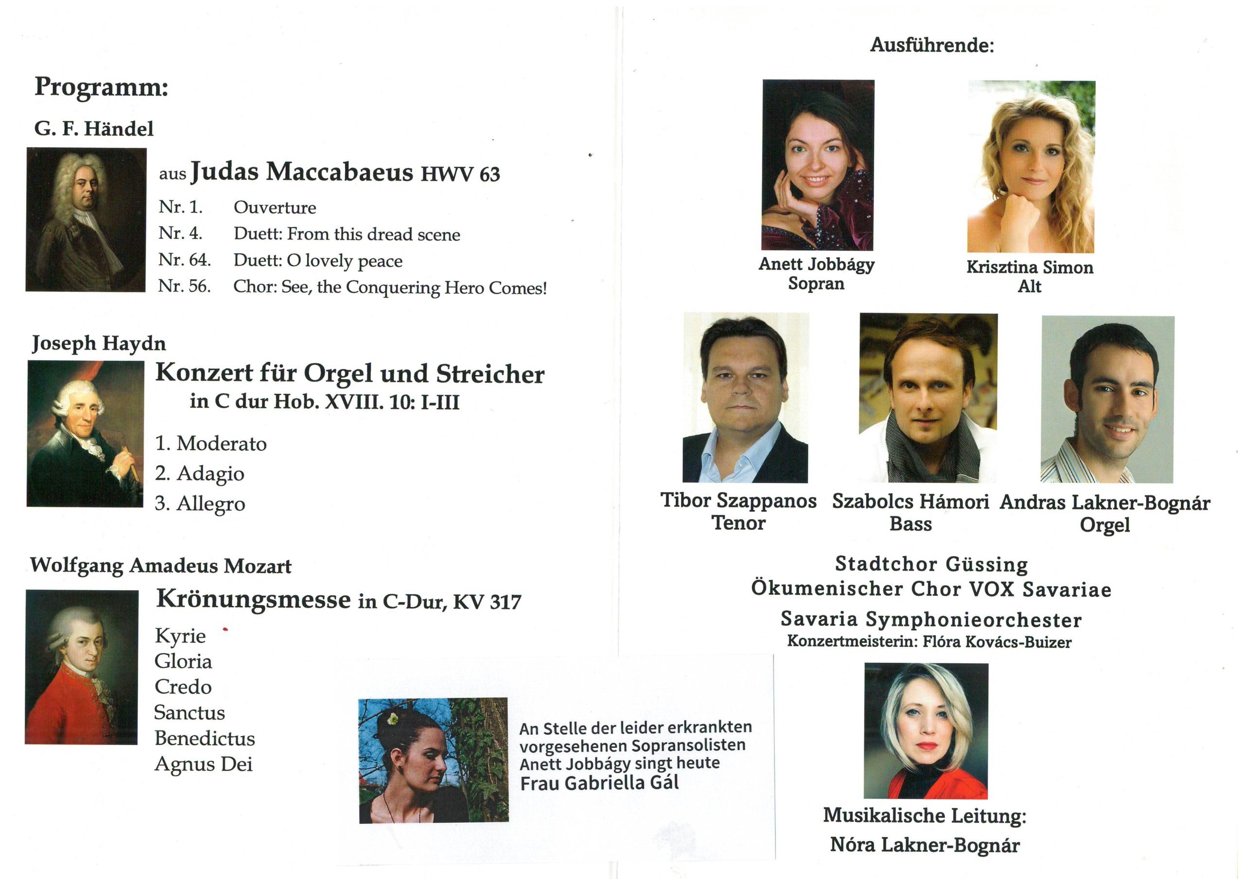 VOX Savariae 2023. 11. 05. Güssing