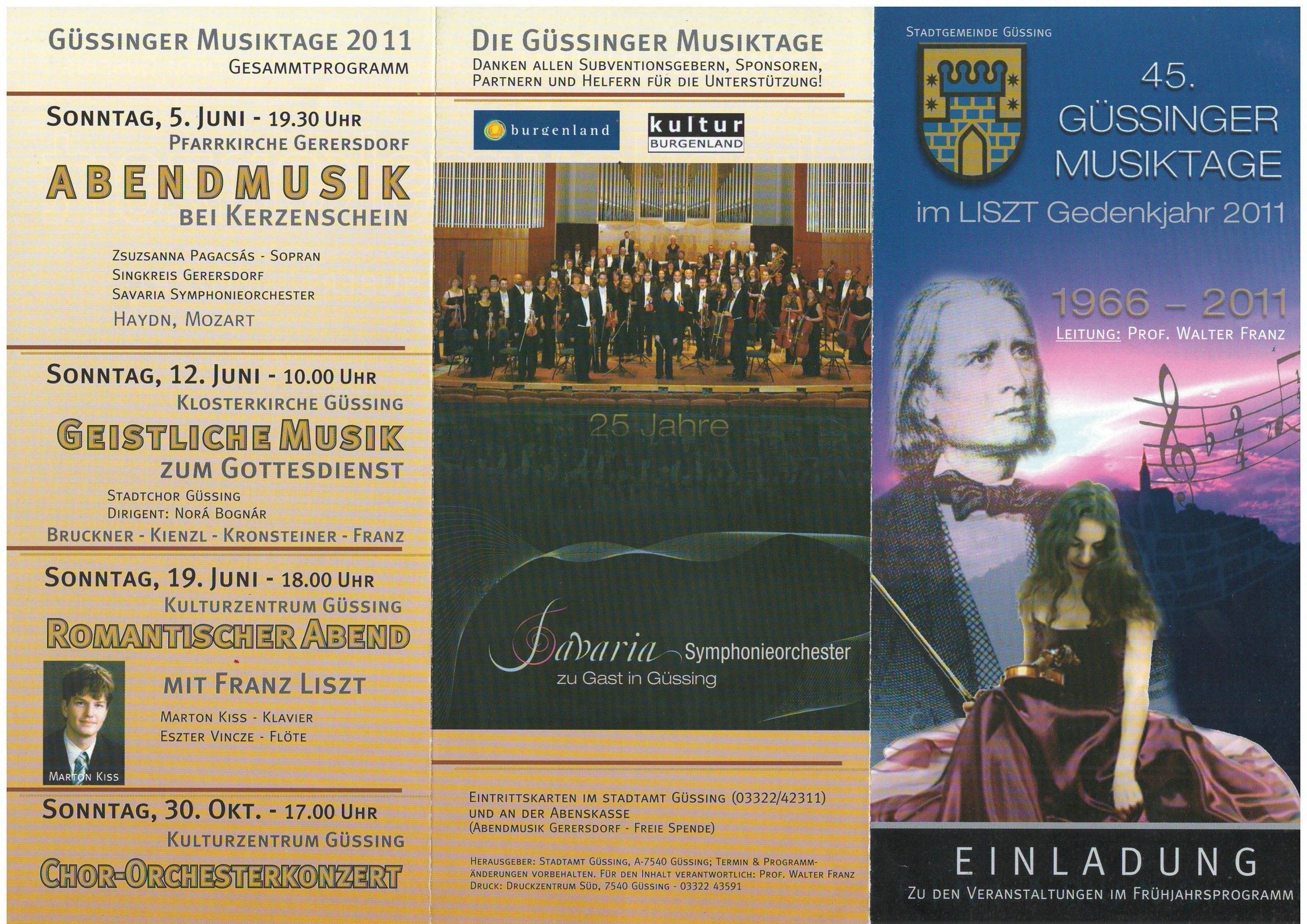 VOX Savariae 2011. 05. 29. Güssing