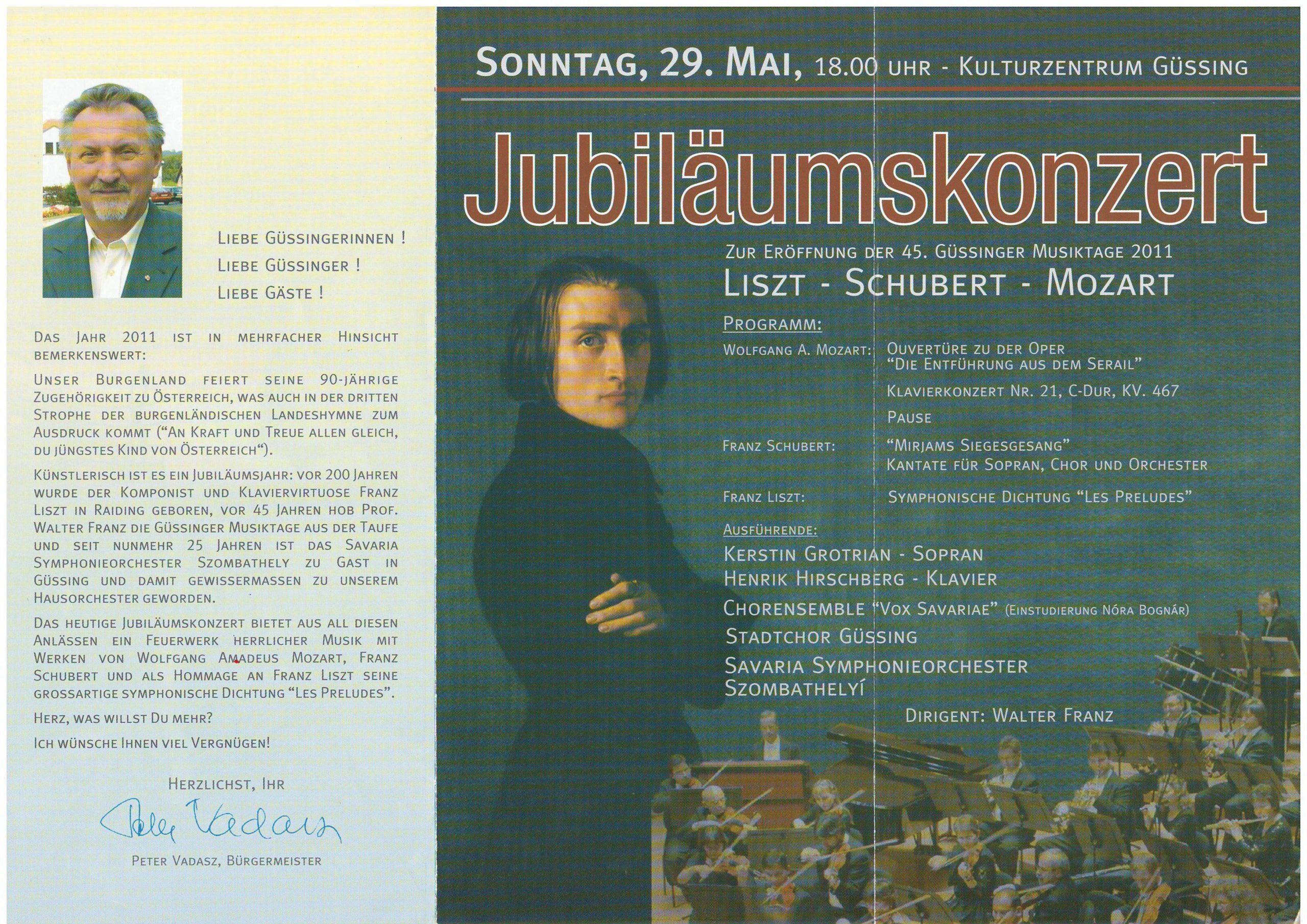 VOX Savariae 2011. 05. 29. Güssing