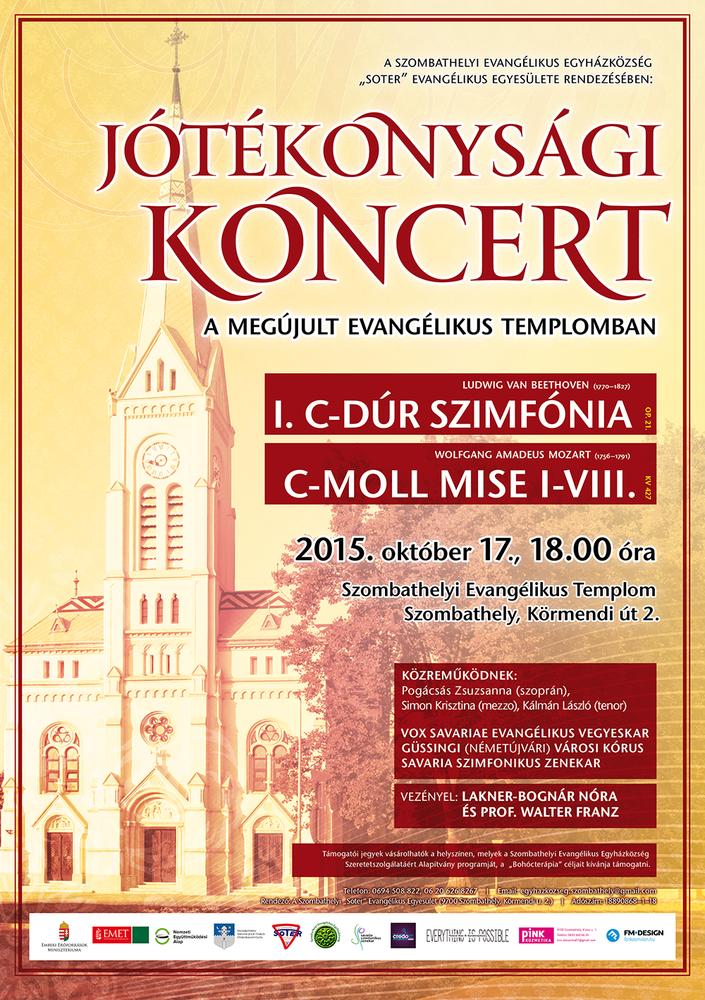 VOX Savariae 2015. 10. 17. (Grafika: Farkas Milán, FM Design)