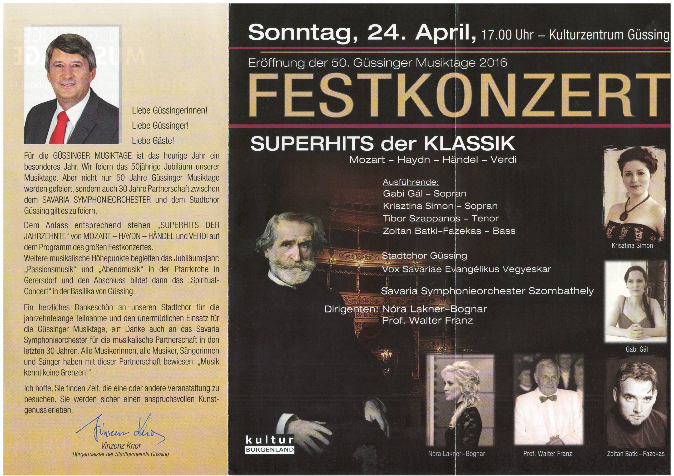 VOX Savariae 2016. 04. 24. Güssing