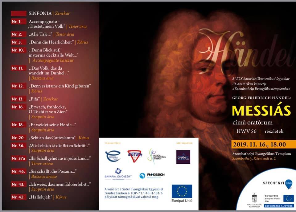 VOX Savariae 2019. 11. 16. (Grafika: Farkas Milán, FM Design)