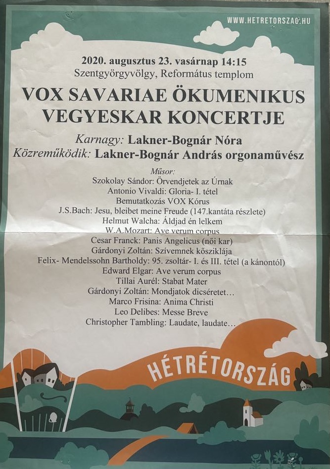 VOX Savariae 2020 08 23