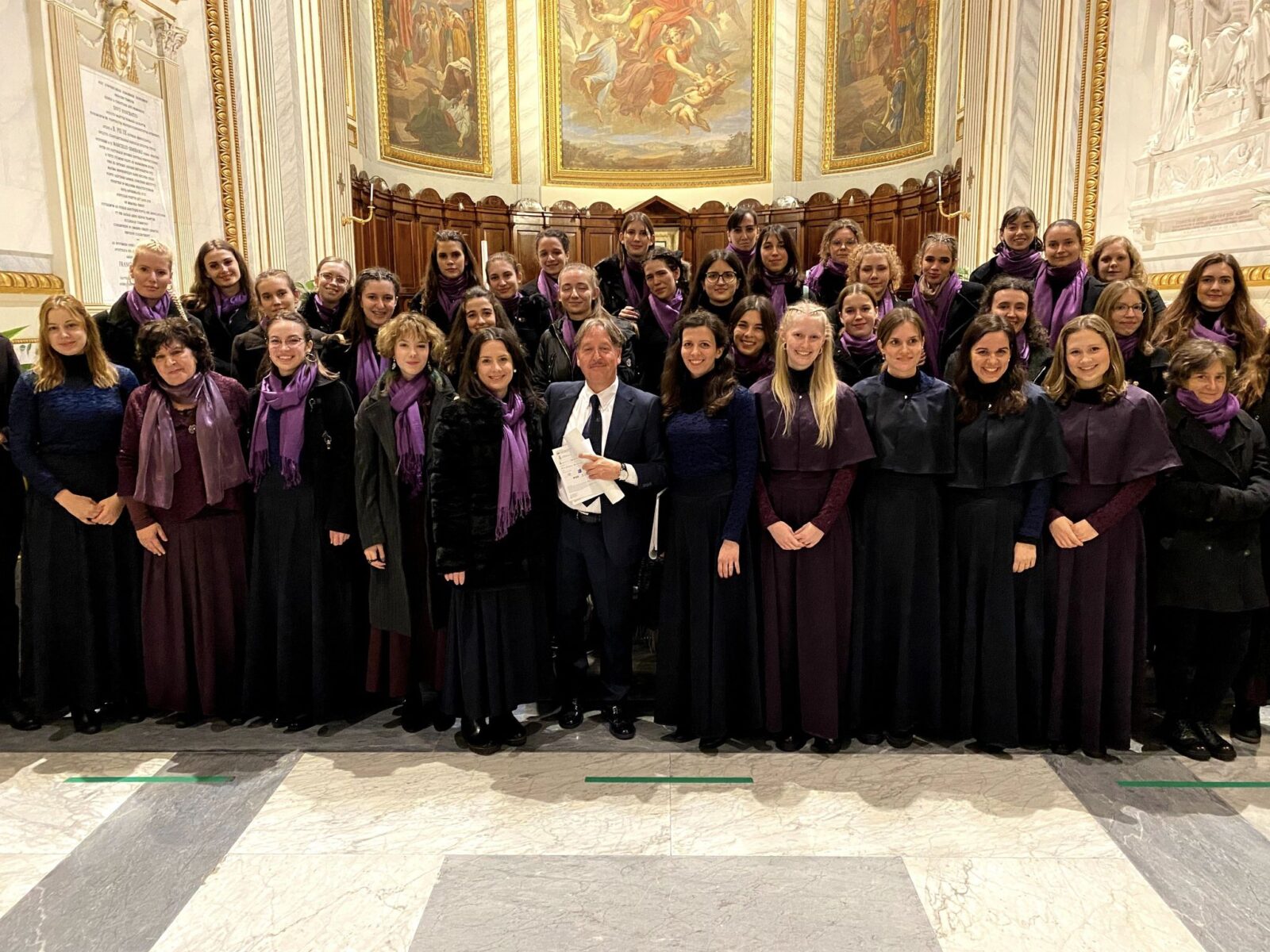 Angelica Leánykar - Lakner-Bognár András 2023. 12.. 10. San Pancrazio katedrális, Albano (Róma)