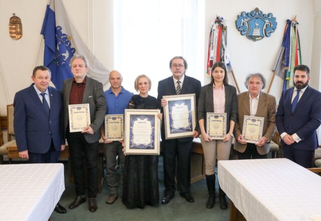 Lakner-Bognár Nóra, az Év Vasi Embere (Fotó: Cseh Gábor, Vas Népe)